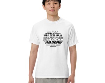 General Aviation Words Used By Private Pilots. Premium T-Shirt.
