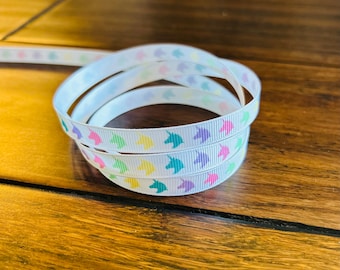 Cinta de grogrén de 3/8" - Unicornio (5 yardas)