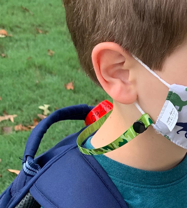 Kids Face Mask Lanyards with Breakaway Etsy