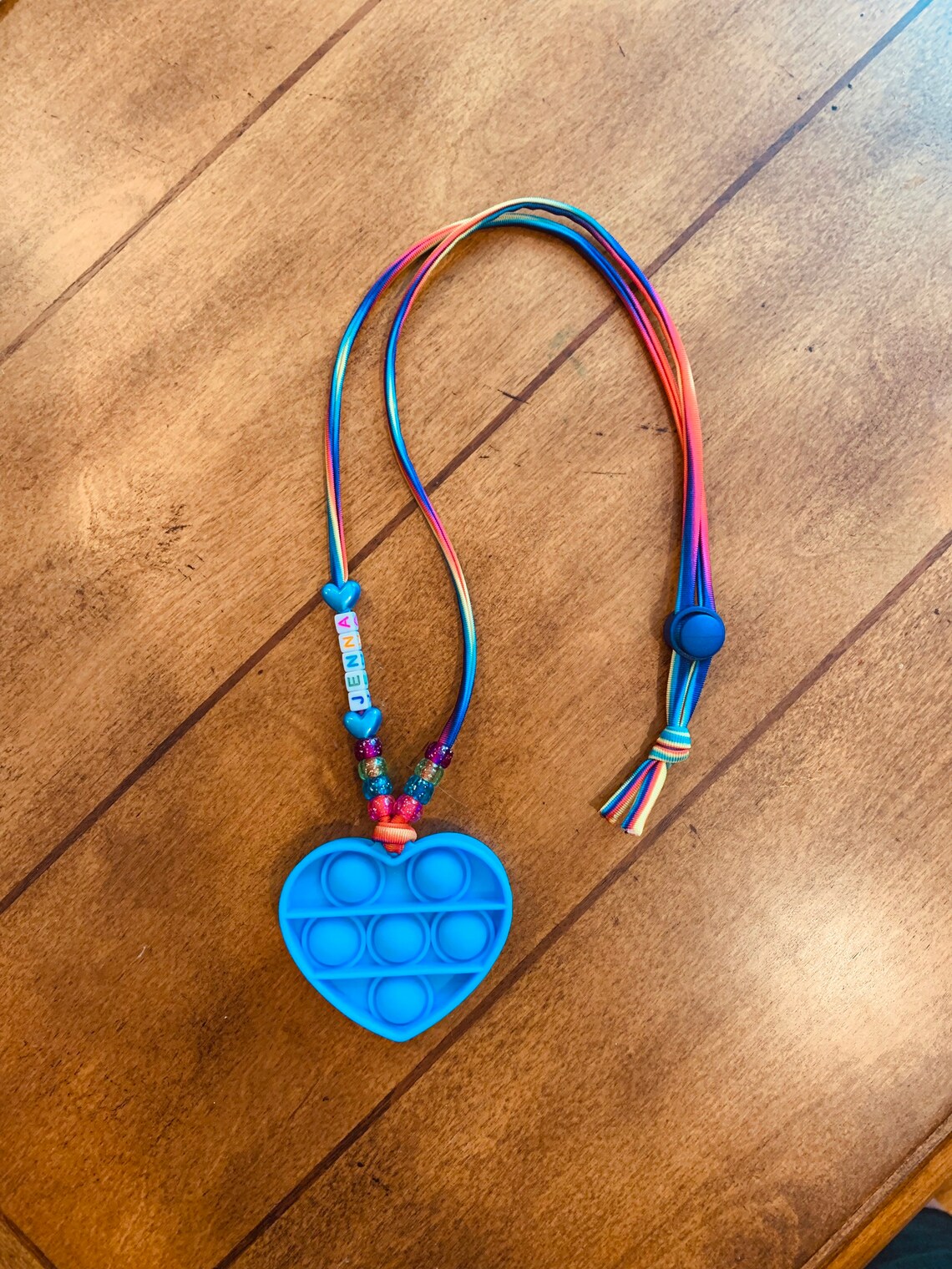 Popit Fidget Necklaces HeartSolids Etsy