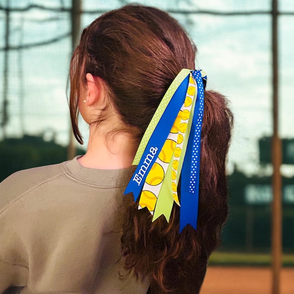 Softball Ribbon - Etsy