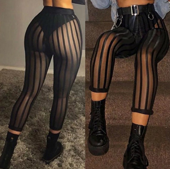 see leggings through