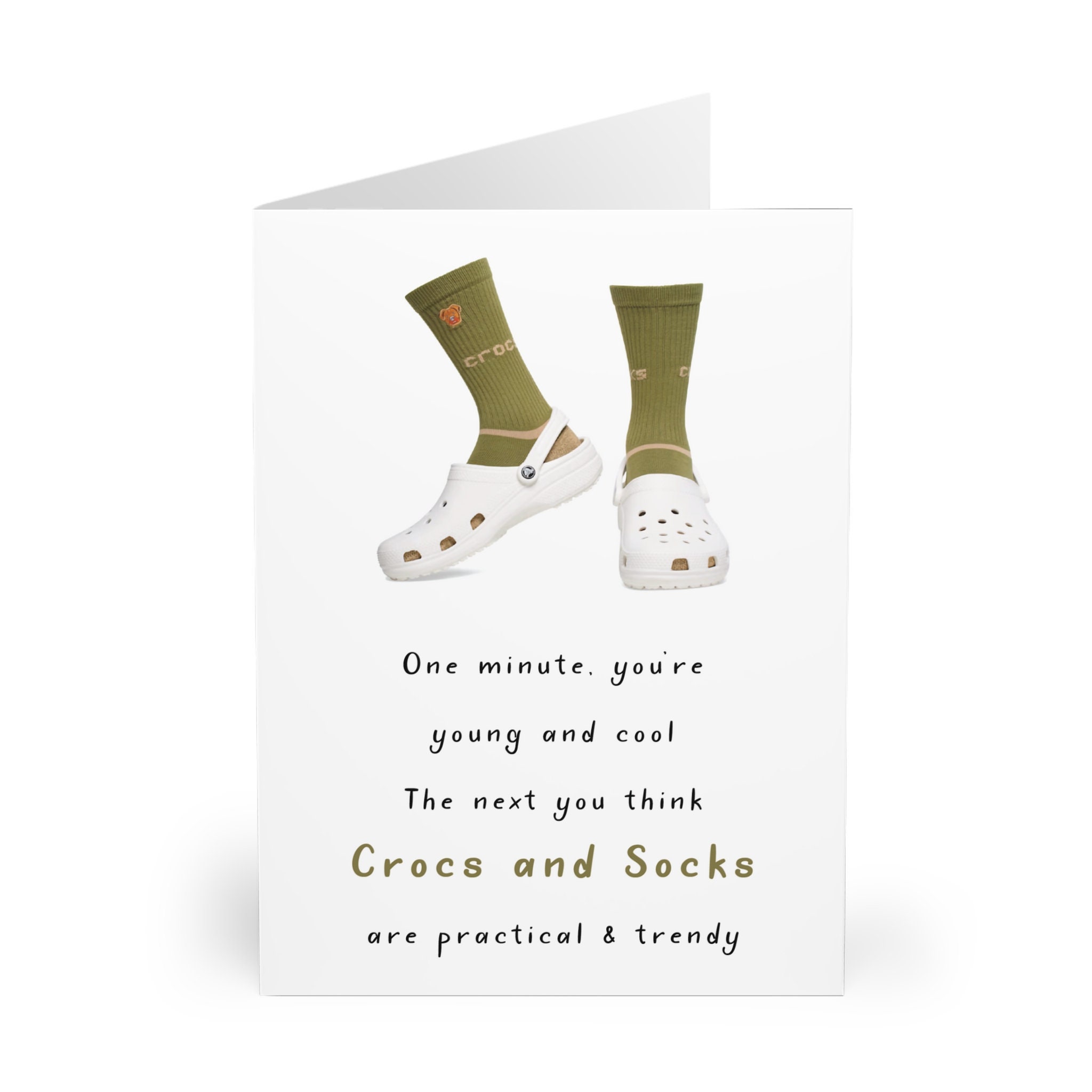 White crocs with socks clearance