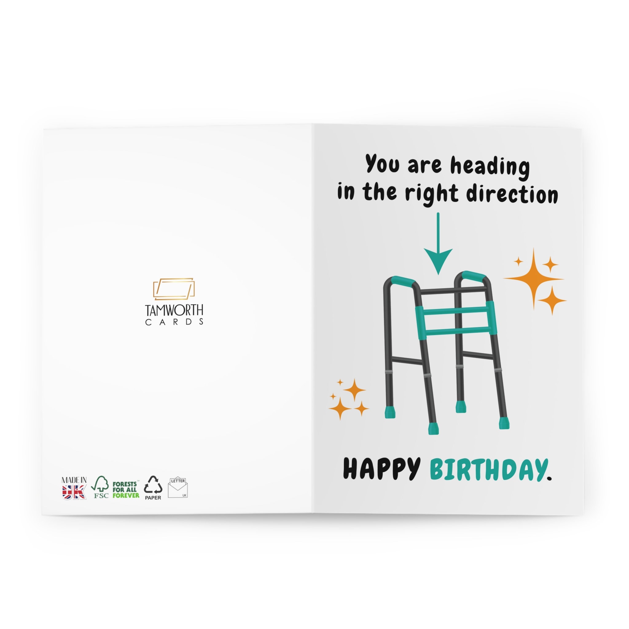Funny Birthday Cards For Grandpa - Fire Hazard - Joke Rude Birthday