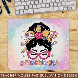 Groovy Teacher Mouse Pad PNG, Teacher PNG Sublimation Files, Teacher Mouse Pad Sublimation Designs, Digital Mouse Pad, Teacher Mouse Pad PNG