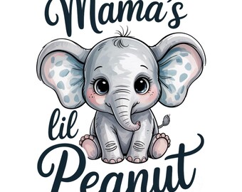 Elephant Baby Boy PNG Blue Design, It's A Boy Sublimation PNG, Instant Digital Download, Baby Shower PNG, Cute Baby Png, Baby Elephant Png