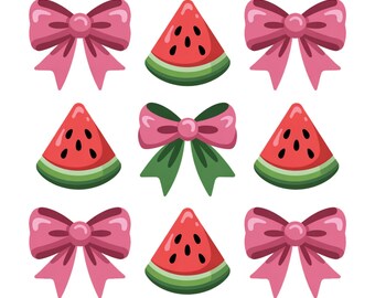 Kokette Wassermelone PNG, Preppy Sommer PNG, Wassermelonen Sublimationsentwürfe, Retro Sommer Shirt PNG, Trendy Sommer Png, Wassermelonen Shirt PNG