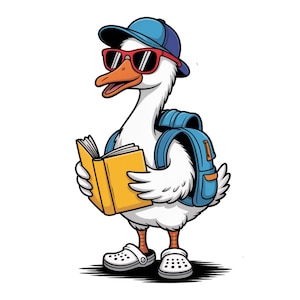 Zurück zu PNG Schule, Erster Schultag PNG, Zurück zu Schule Junge PNG, Schulgans, 1. Schultag, Junge Schule Png, Sublimationsdesign