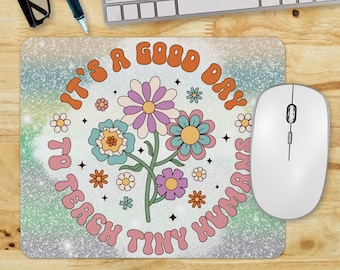 Teacher PNG Sublimation Files Teacher Mouse Pad Sublimation Designs, Instant Digital Download Mouse Pad, Teacher Mouse Pad PNG, School PNG