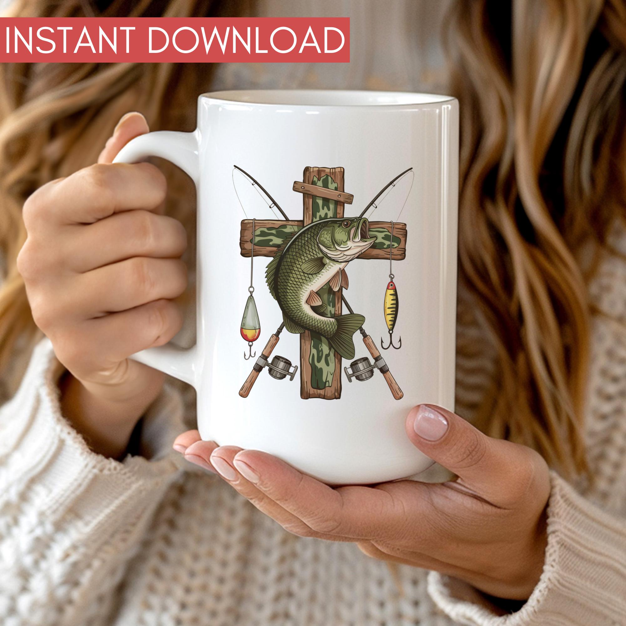 Camo Cross Fishing PNG, Christian Fishers of Men PNG, Bible Nature ...