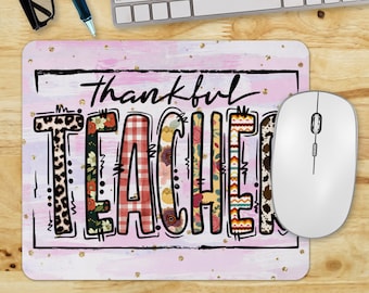 Teacher PNG Sublimation Files Teacher Mouse Pad Sublimation Designs, Instant Digital Download Mouse Pad, Teacher Mouse Pad PNG, School PNG