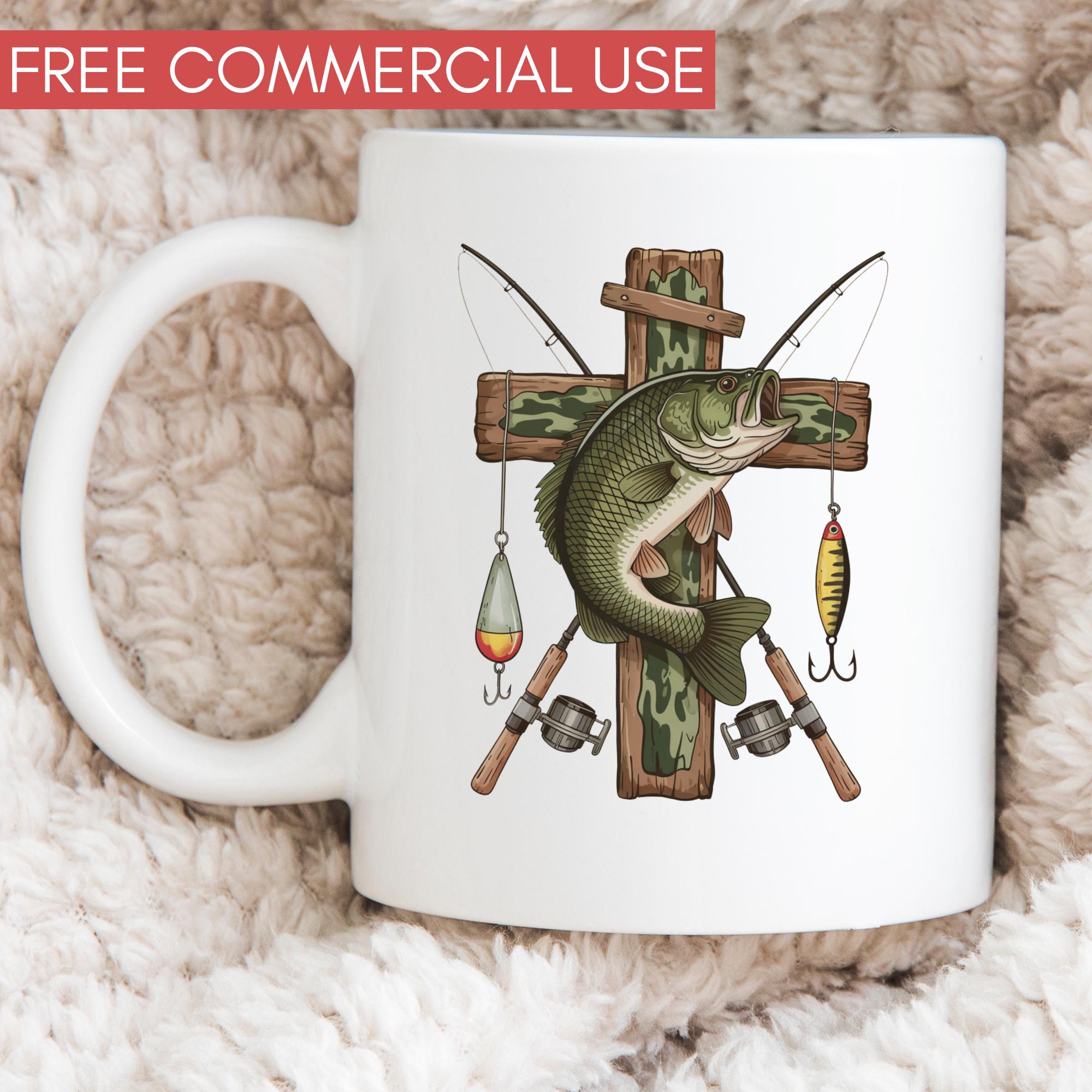 Camo Cross Fishing PNG, Christian Fishers of Men PNG, Bible Nature ...