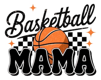 Basketball Mama Png, Basketball Png, Basketball Game Day Png, Basketball Mom Png Sublimation, Glitter  Basketball Png Shirt Design, Game Day