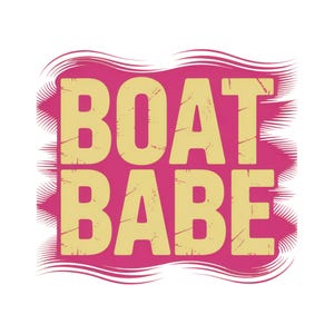 Boat Babe PNG, Sunshine PNG, Beach Life PNG, Summer Png, Neon Trendy Smiley Shirt Design, Distressed Beach Png, Lake Pool River Boat Png