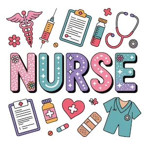 Nurse PNG Sublimation Design Instant Download, Nurse Life Png, Nursing Png, Western Nurse Png, Sublimate Designs, Nurse Files For Shirts