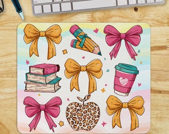 Groovy Teacher Mouse Pad PNG, Teacher PNG Sublimation Files, Teacher Mouse Pad Sublimation Designs, Digital Mouse Pad, Teacher Mouse Pad PNG
