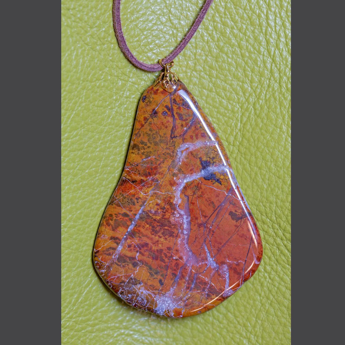 Ein Set von 2 Jaspis Anhängern | Etsy