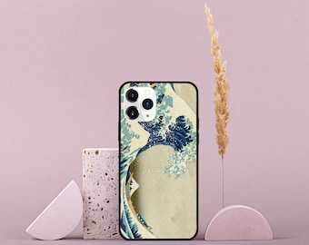 Wave iPhone Case, Japanese Art Cover