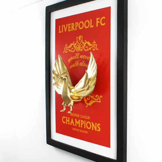 Liverpool FC 3D Printed 3D Wall Art A4 Poster Wall Etsy