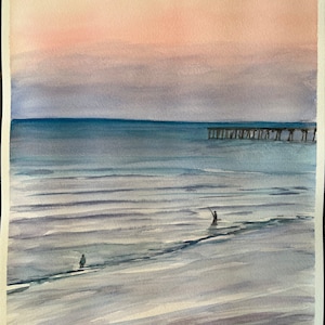 Gulf coast watercolor