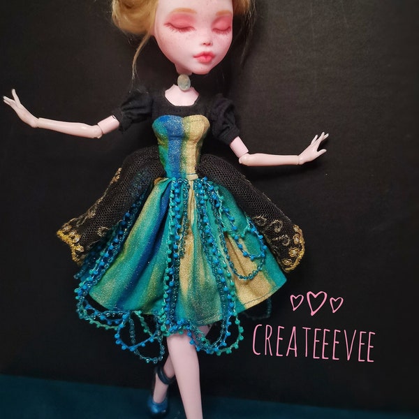 Ooak Monster High Custom Repaint Doll Ballet Dancer / Ballerina / Sleeping beauty ballet/ Custom Doll