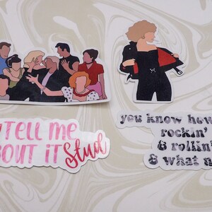 Grease Stickers//vinyl Decal//laptop/water Bottle/decoration - Etsy