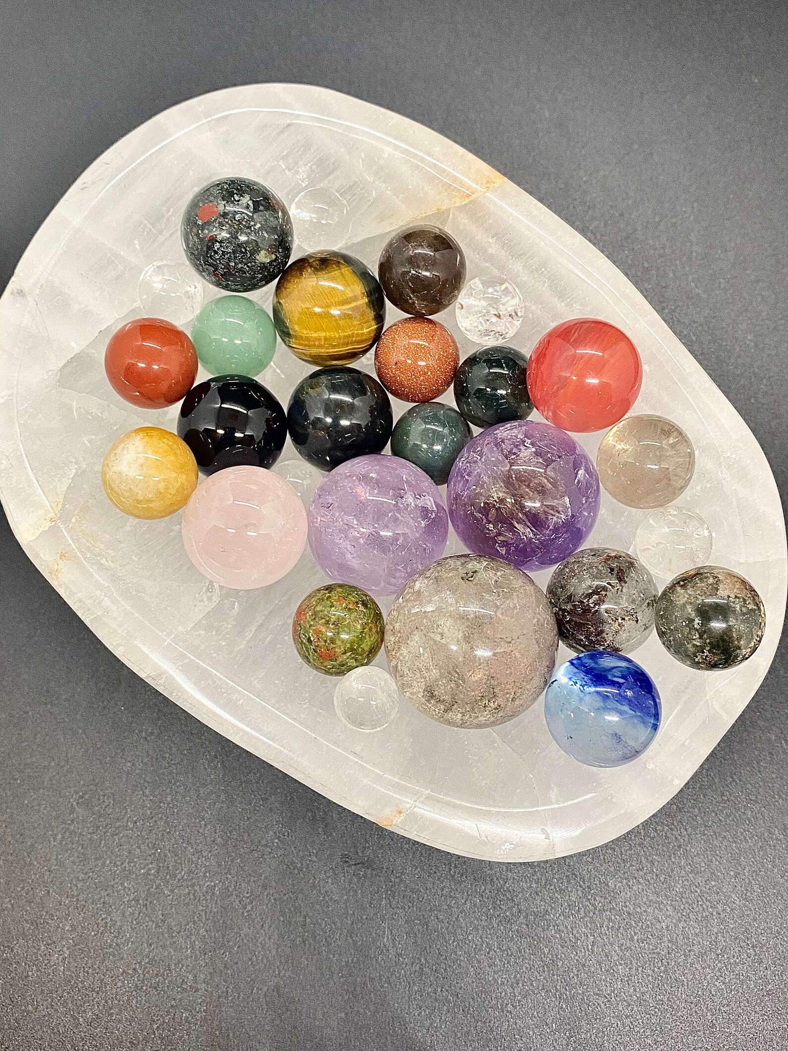 random crystal bag