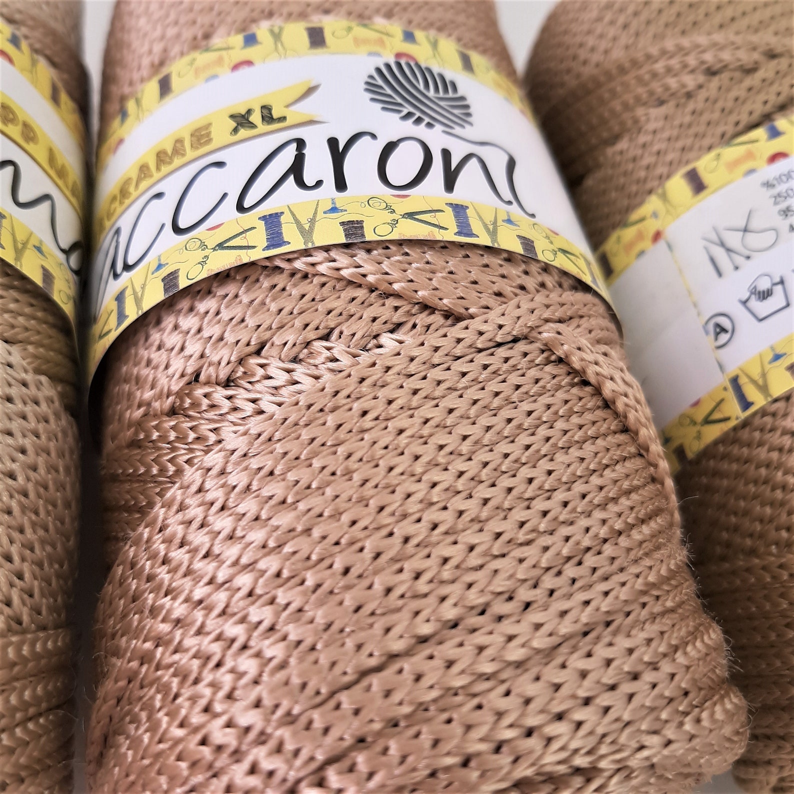 4mm polyester macrame rope polypropylene cord pp macrame xl | Etsy