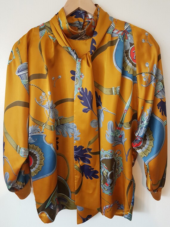 Vintage 1980s Betty Barclay blouse