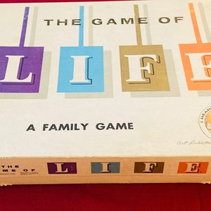 Vintage The Game Of Life Board Replacement Parts/Pieces Only, 1960
