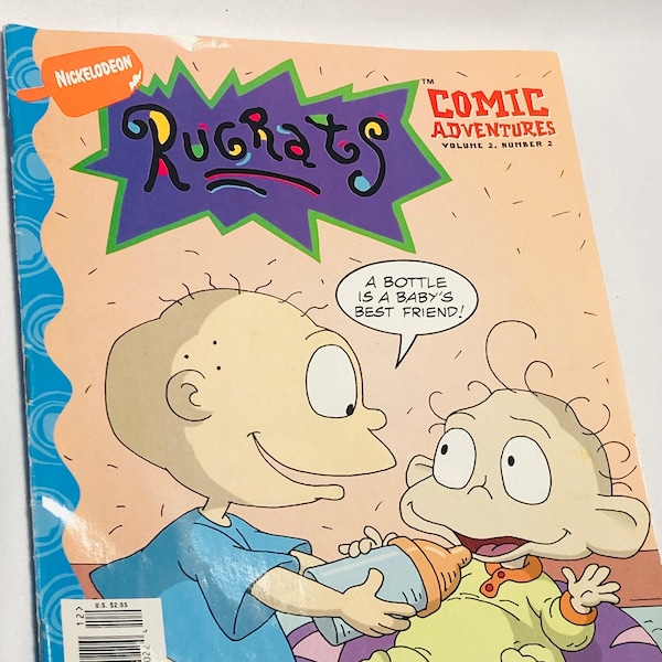 Vintage 1990's Nickelodeon Rugrats Comic Book Vol 2 Issue 2