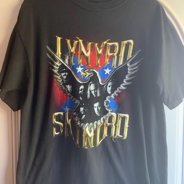 T-shirt Lynyrd Skynyrd « Simple Man » - Coton - Taille S à 5XL - Neuf Avec étiquettes