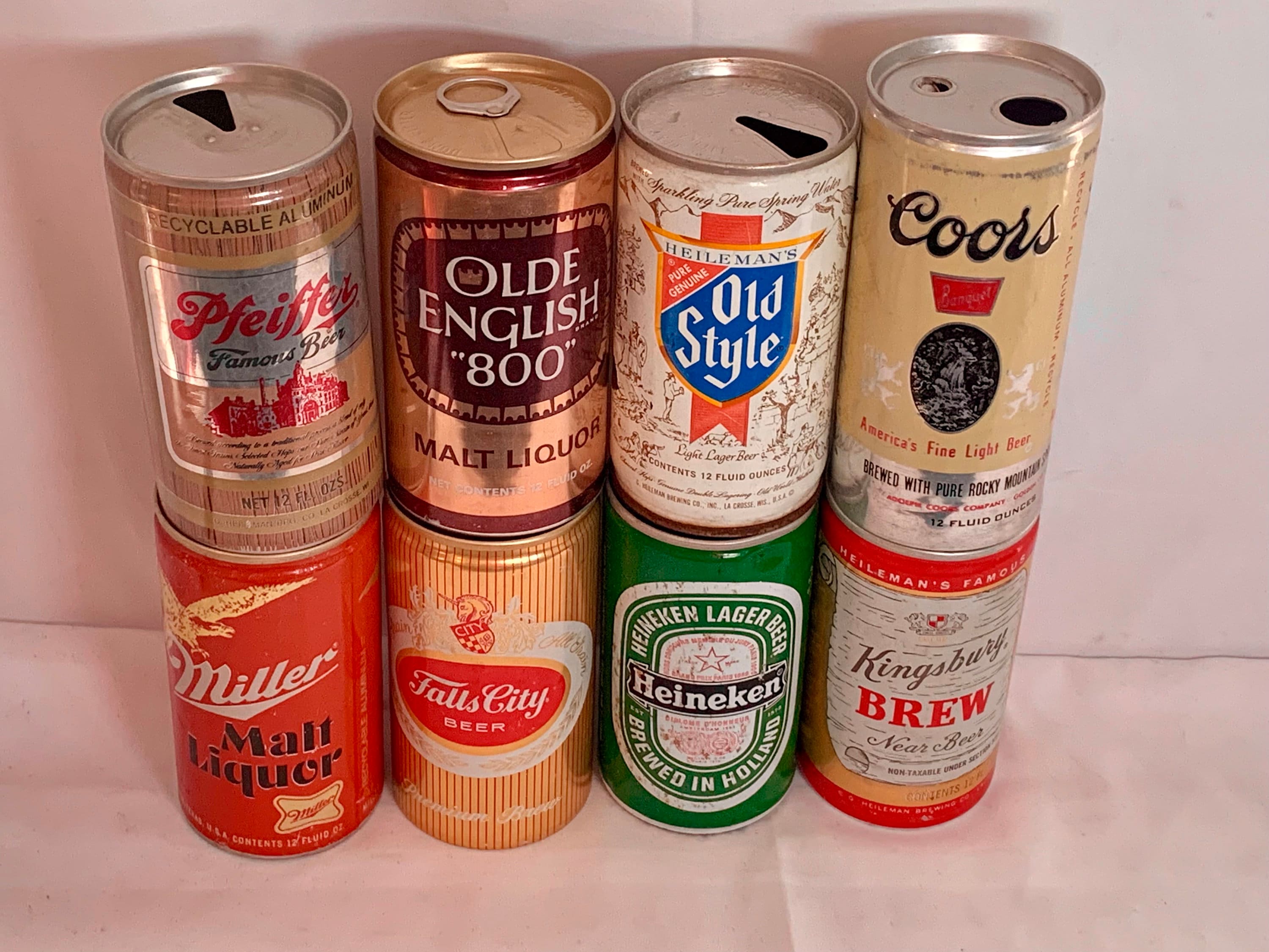 Lot of 8 Vintage Beer Cans- Variety of Brands - Etsy Lot of 8 Vintage Beer Cans- Variety of Brands - Etsy