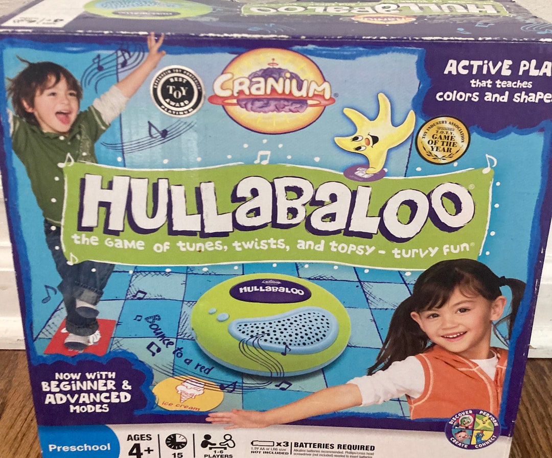 Cranium Hullabaloo Preschool Dance Game of Tunes Twists Topsy - Etsy