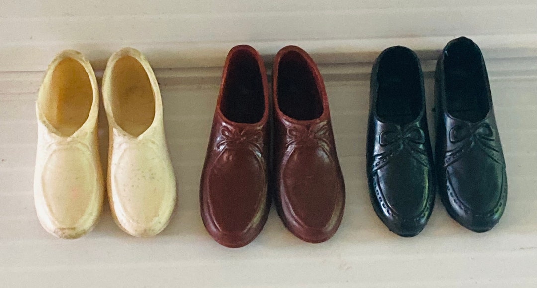 Vintage Ken Doll Shoes 3 Pairs Etsy
