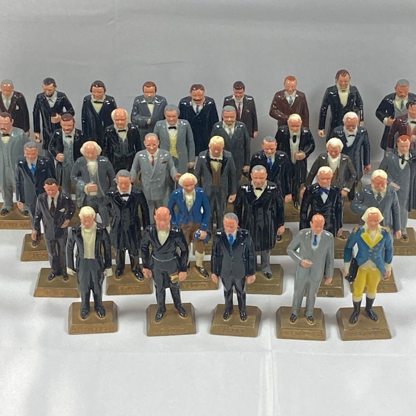 Vintage 1960's Marx Presidential Figures- Individual