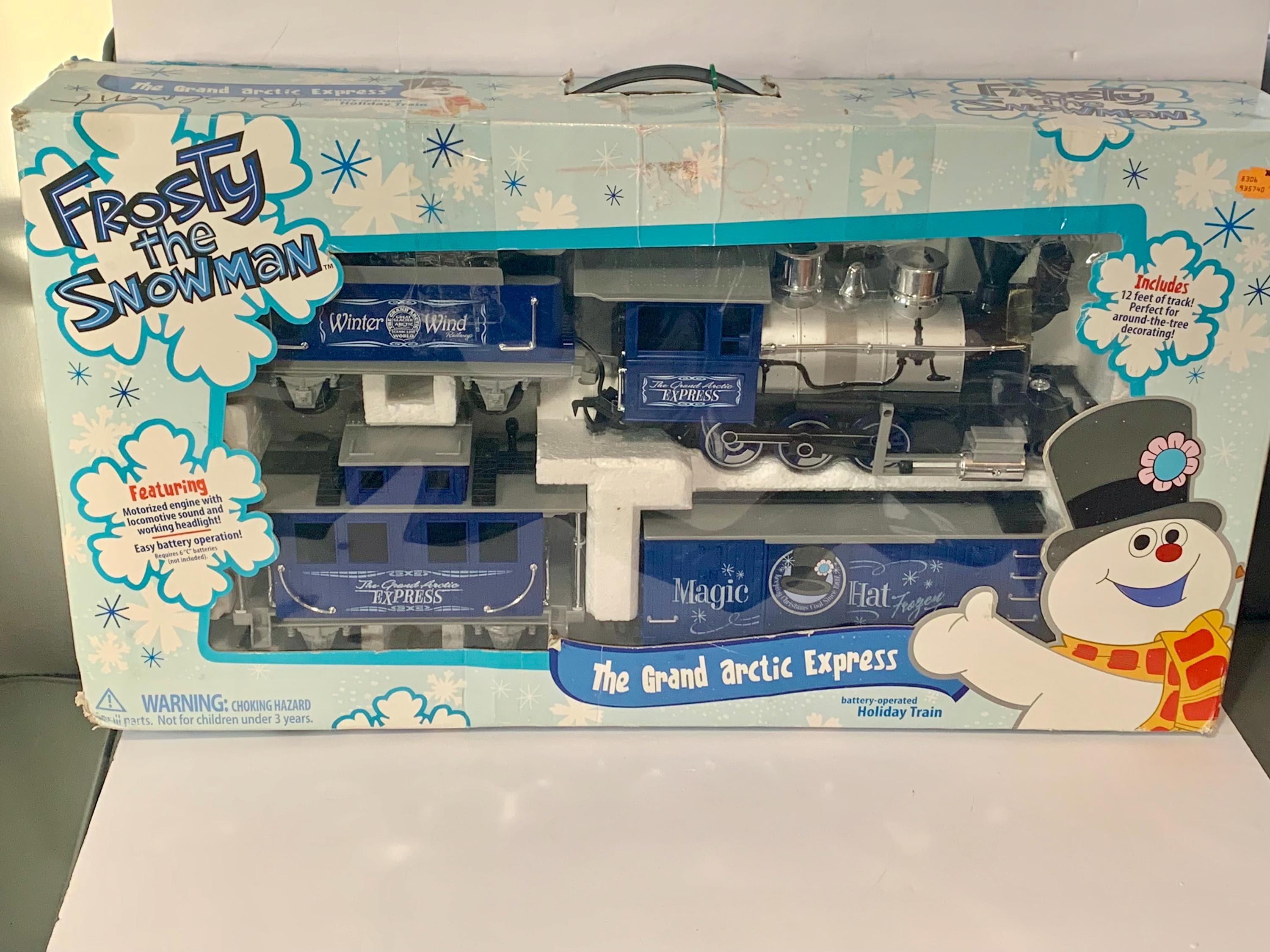 Vintage Frosty the Snowman 'the Grand Artic Express' Battery