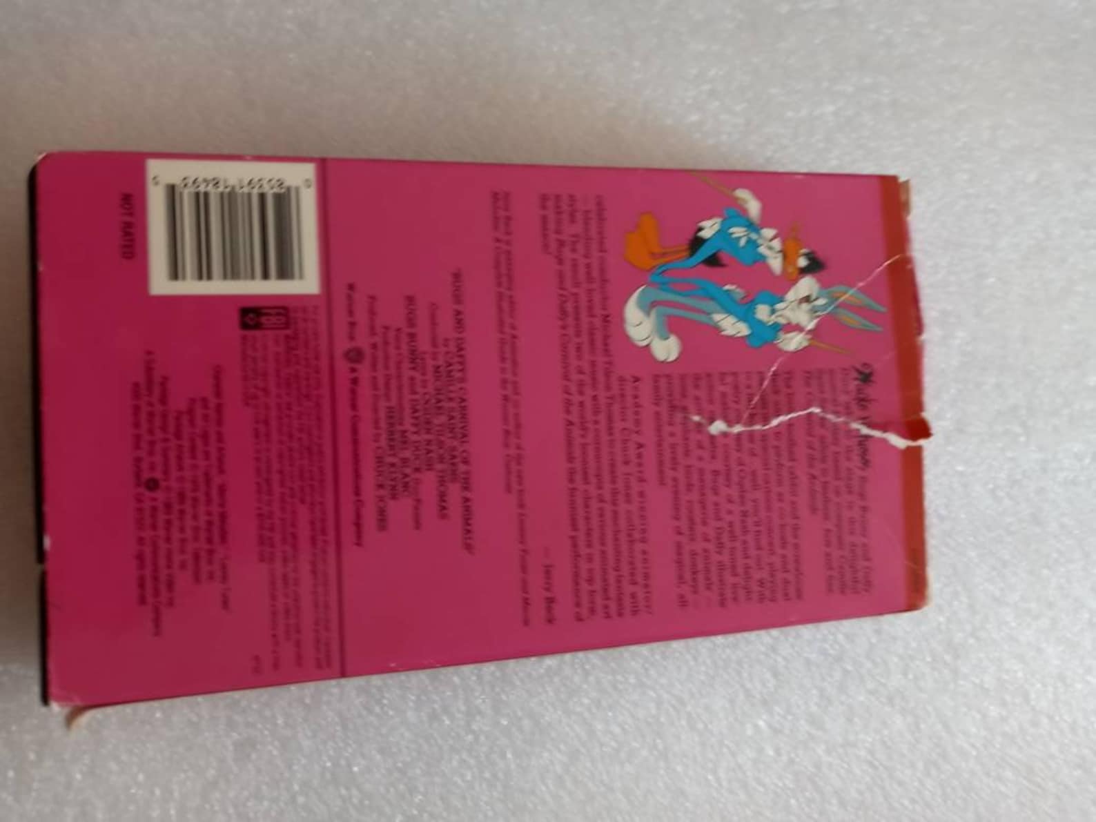 Vintage 1989 Warner Brothers Looney Tunes VHS Tape Bugs | Etsy