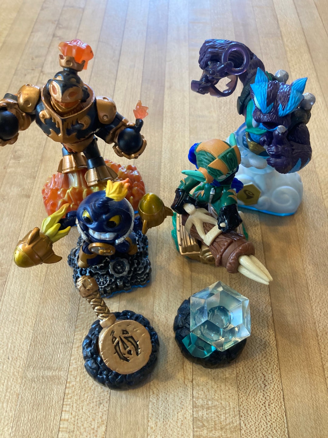 Lot of Skylanders Action Figures Etsy