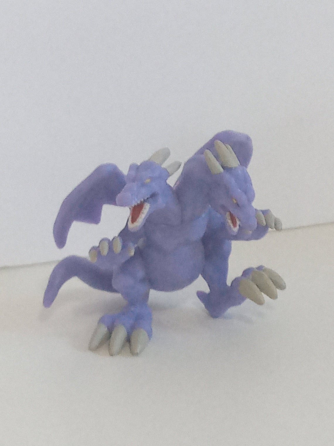 Vintage 1996 YuGiOh TwoHeaded King Rex Dragon 2 Mini Etsy