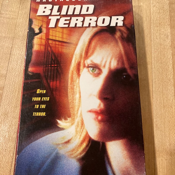 Vintage 2000 'Blind Terror' VHS Tape Horror
