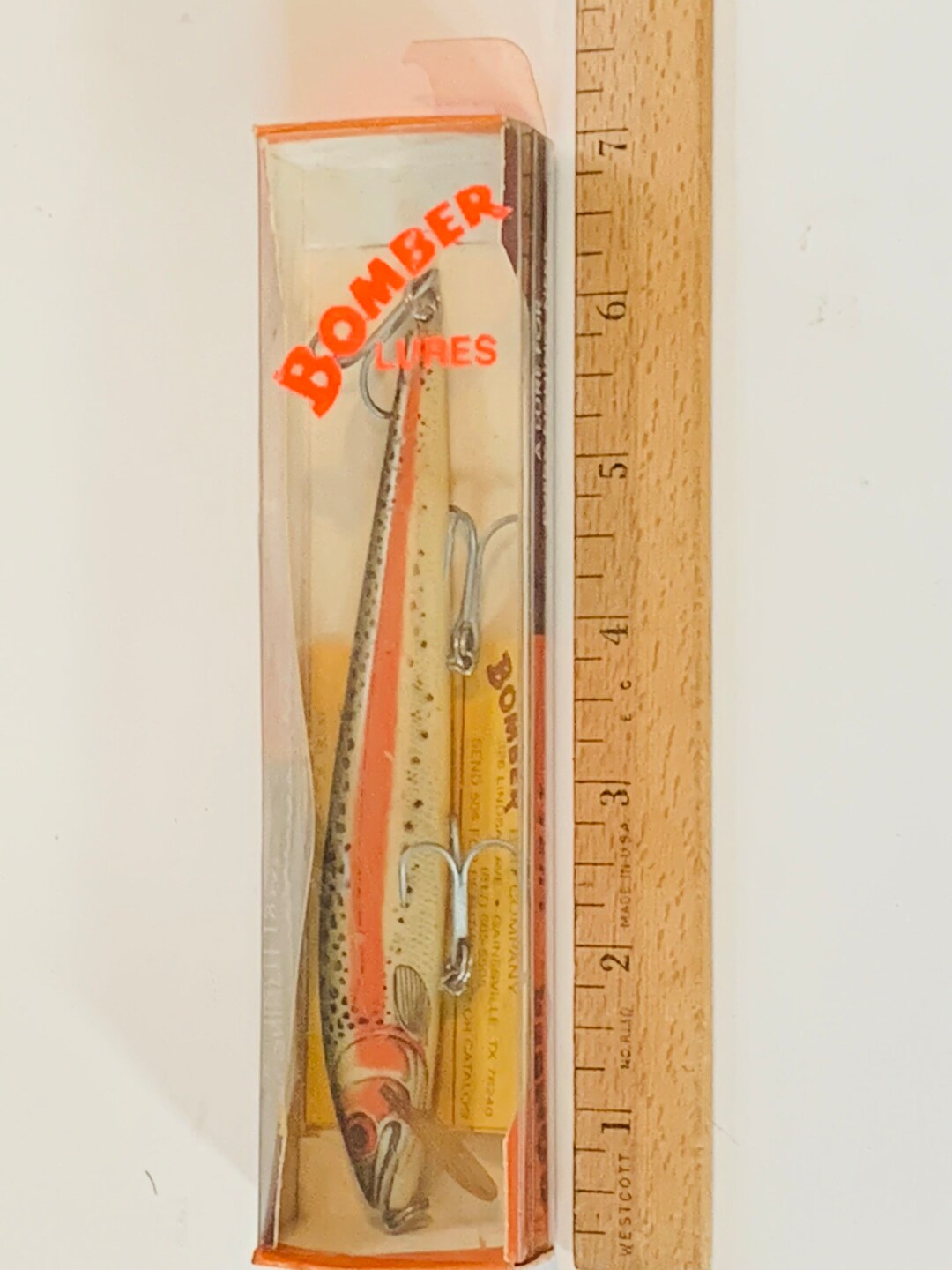 Vintage Bomber Lures long A Shallow Runner Fishing Lure NEW in Box Etsy