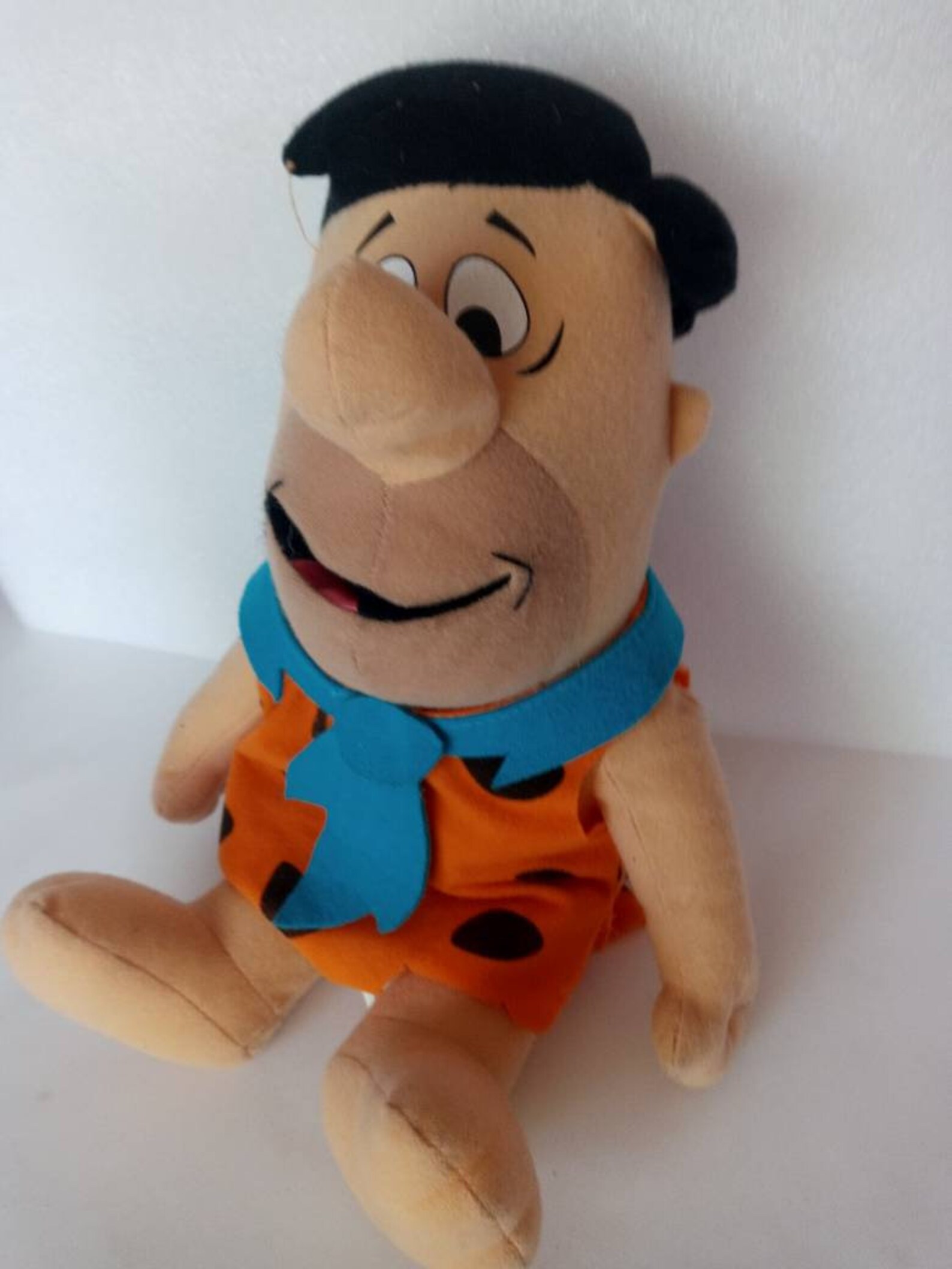 Vintage Flintstones Fred Flintstone 14 Plush Toy Etsy