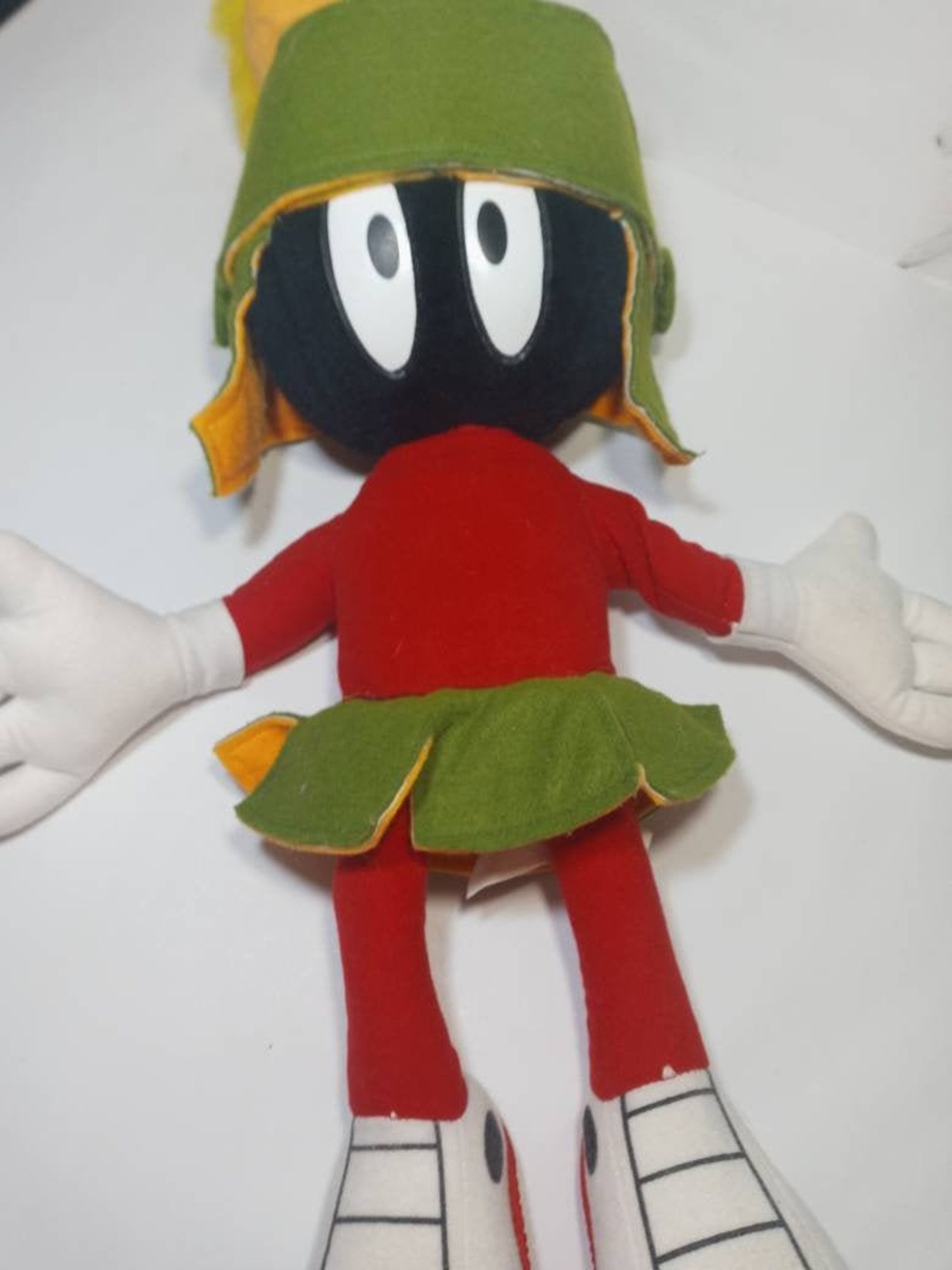 Vintage 1990's Looney Tunes Marvin The Martian Plush | Etsy