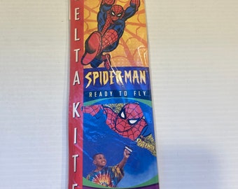 Vintage 1999 Toy Biz 42" Delta Kite New- Spiderman