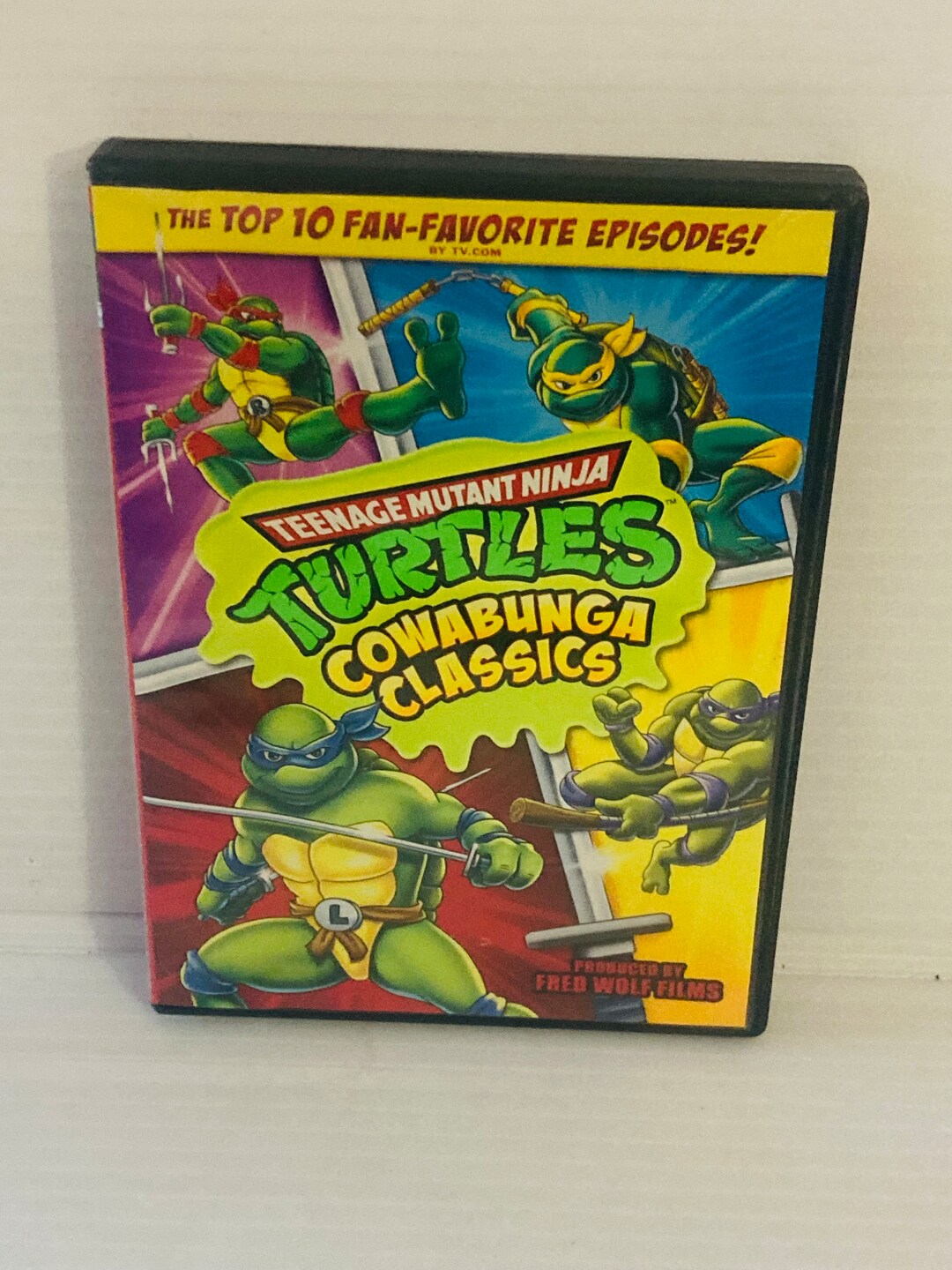 Vintage Teenage Mutant Ninja Turtles 'cowabunga Classics' DVD - Etsy