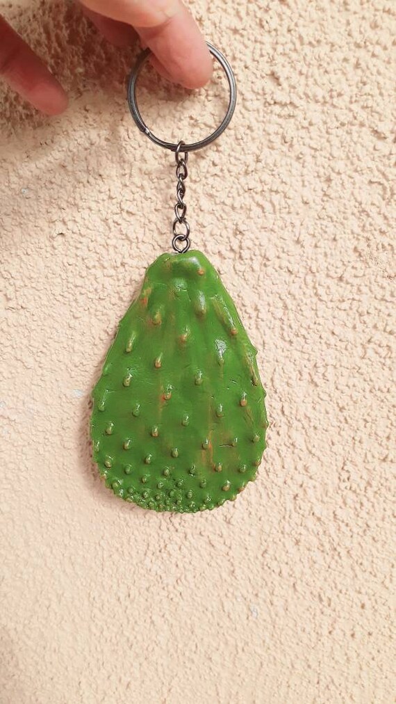 Latex Nopal Keychain