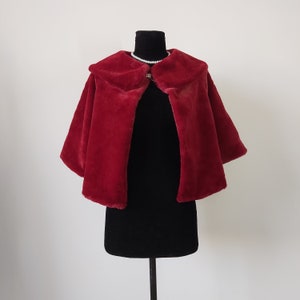 Faux Fur Wedding Shawl Jacket Stole Lady Bridal Shawl Wrap Shrug Wedding Cape Warm Windbreak Waistcoat Party Wedding Dress Accessories