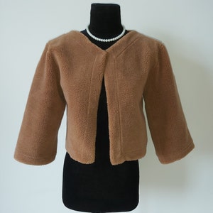 Khaki Women's Tops Plush Bridal Wrap Stole Shawl Long Sleeve Party Wedding Jacket Faux Fur Bride Shawl Jackets Winter Wedding Shawls