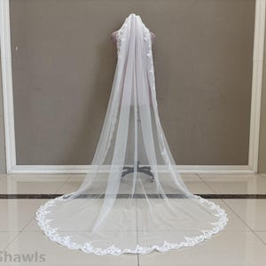 Brautschleier, Brautschleier, Schleier Spitze, Schleier Spitze, Elfenbeinspitze Schleier, Einlagige Brautschleier, Hochzeit Accessoires